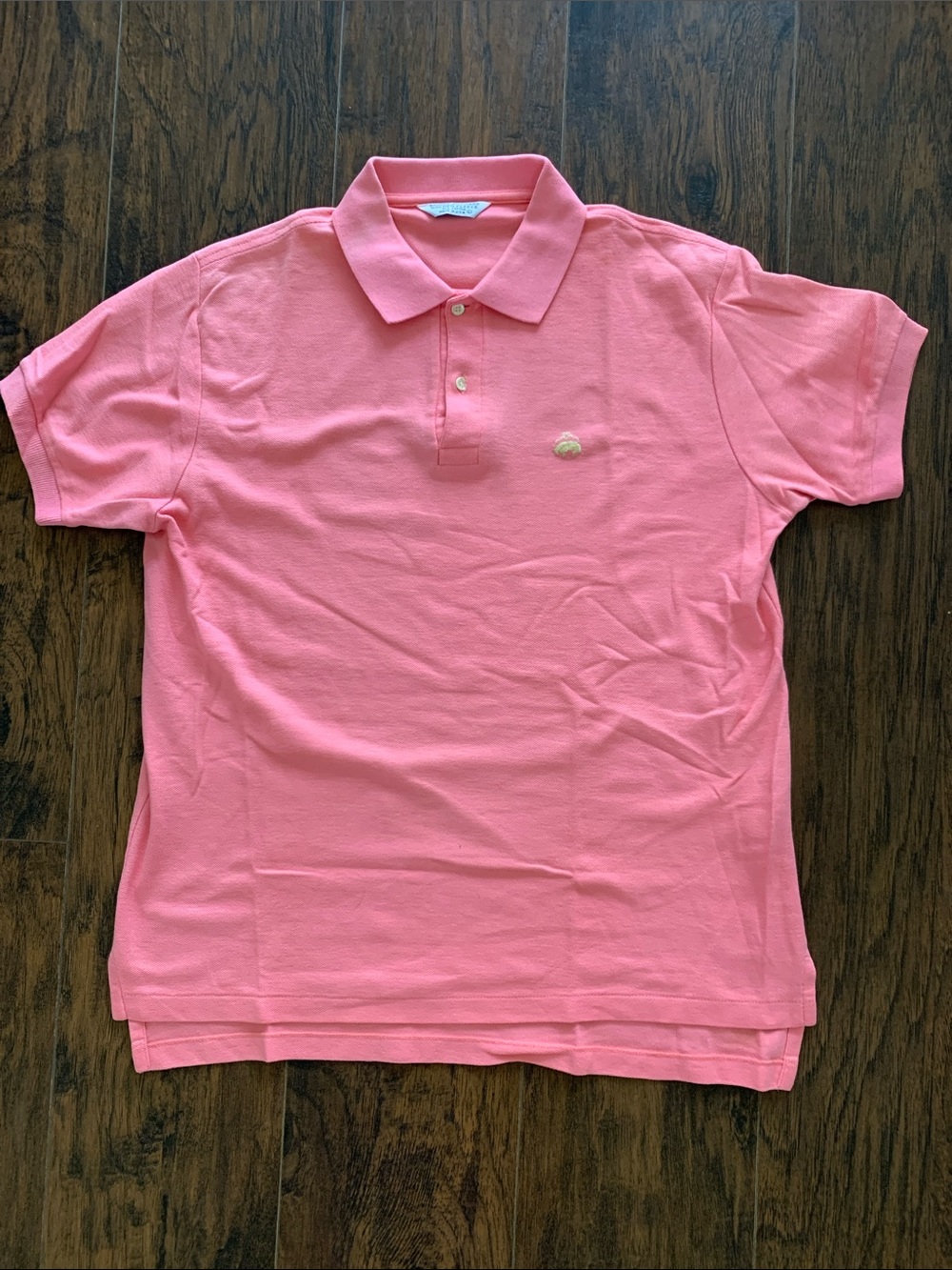 Brooks Brothers Coral Polo Shirt - Short Sleeve